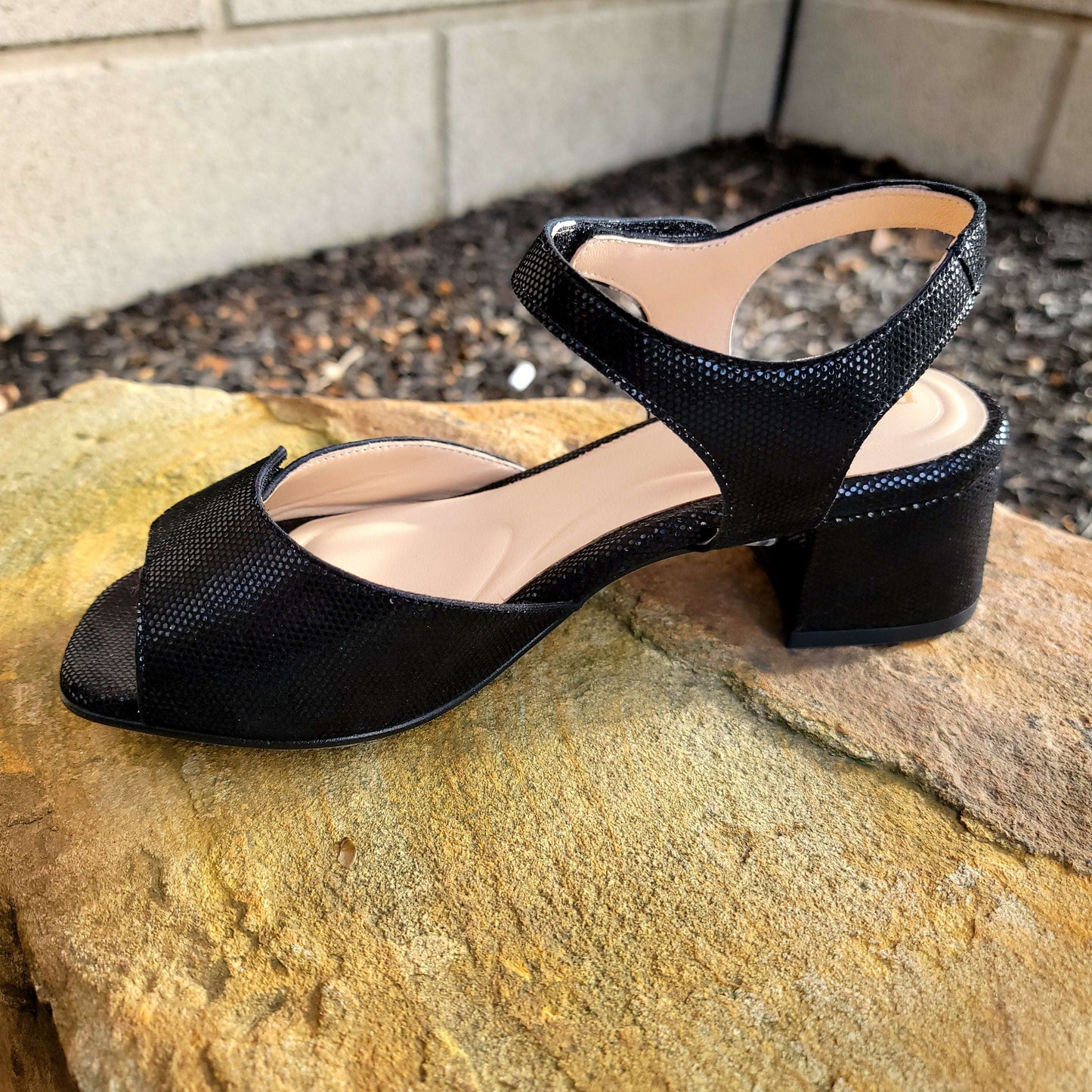 Pie Santo - Adjustable Dress Sandal, Sandals, Pie Santo, Plum Bottom
