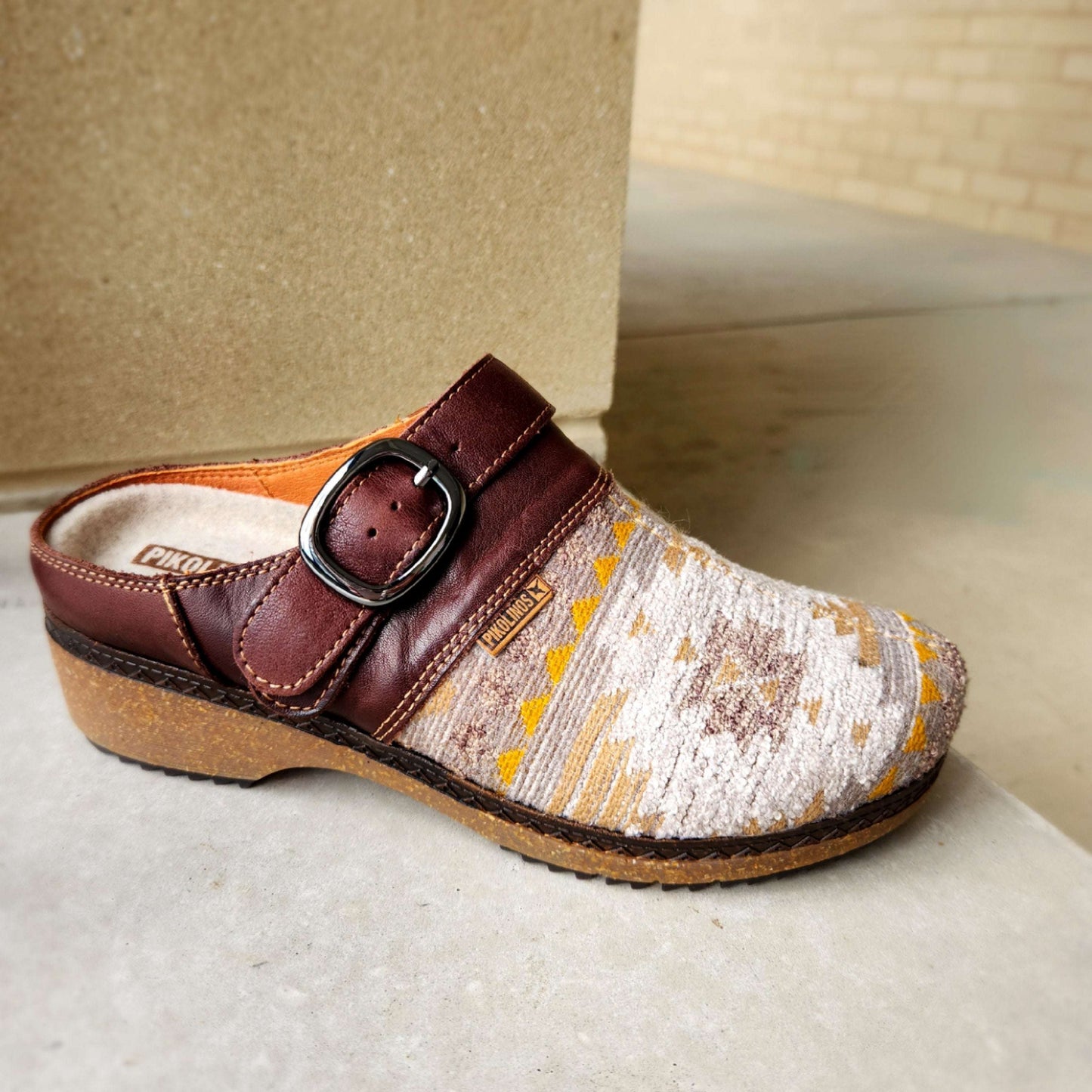 Pikolinos - Granada Print, SHOES, Pikolinos, Plum Bottom
