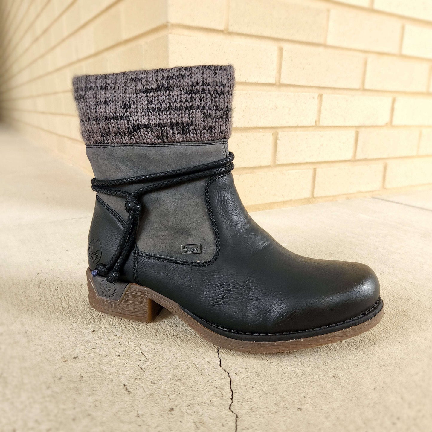Rieker - 79688, Boots, Rieker, Plum Bottom