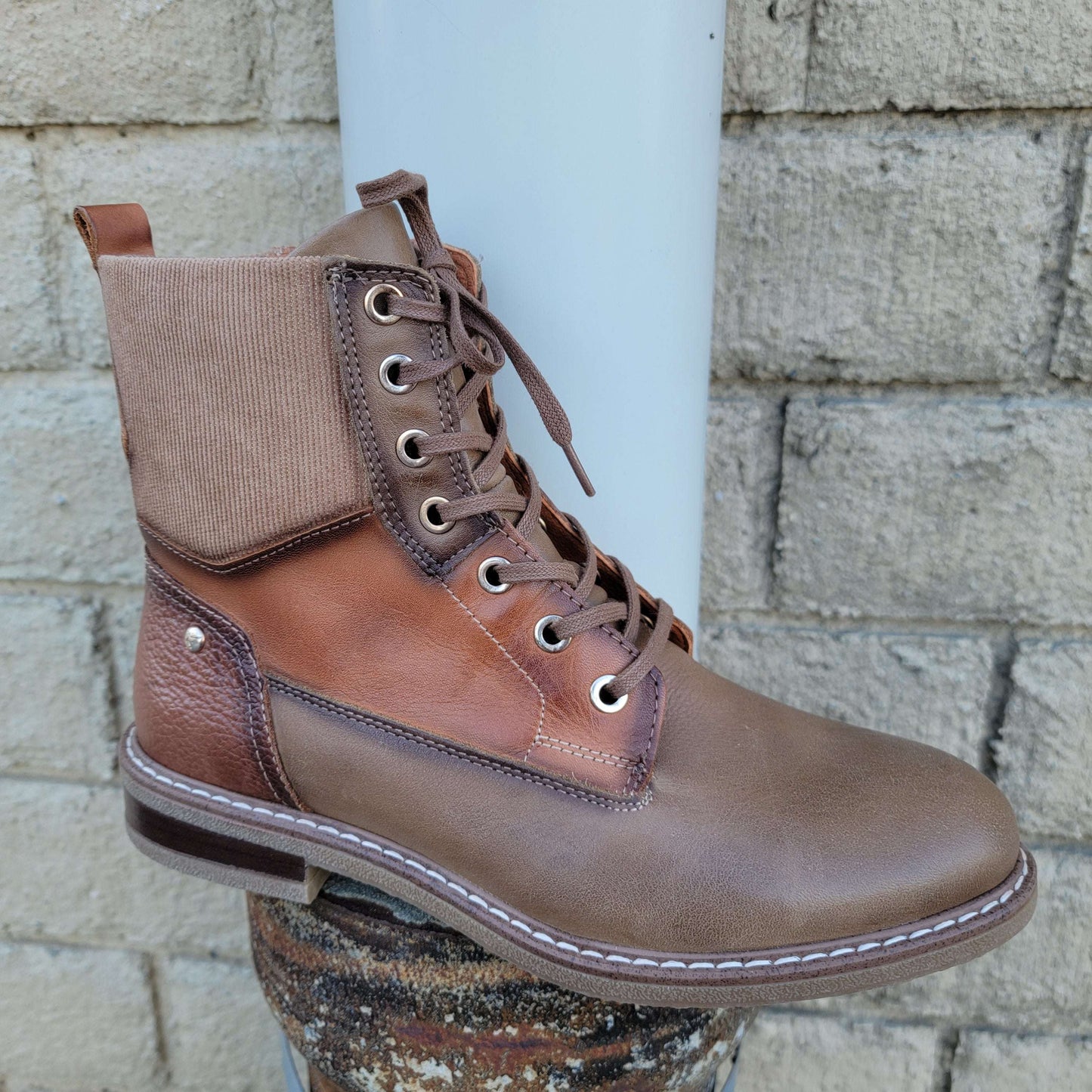 W8j-8966C1 - Olive, Boots, Pikolinos, Plum Bottom