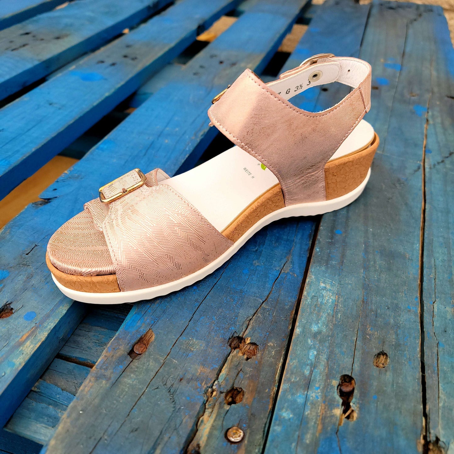 Waldlaufer - Apricot, Sandals, Waldlaufer, Plum Bottom