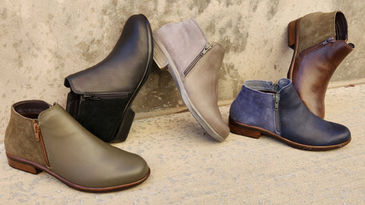 For Women, By Women: Developing New NAOT Shoes and Boots, plum-bottom