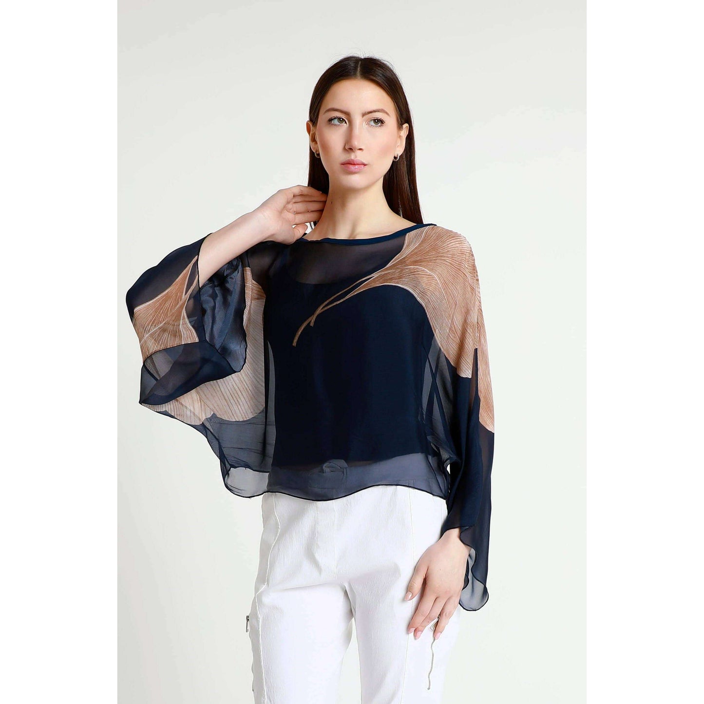 tina-stephens-italytees-by-tina---sofita-leaf-34-sleeve-cropped-silk-kaftan-bq200e-105-cream-one-sizeclothingtina-stephens-italytees-by-tinaplum-bottom-35914876