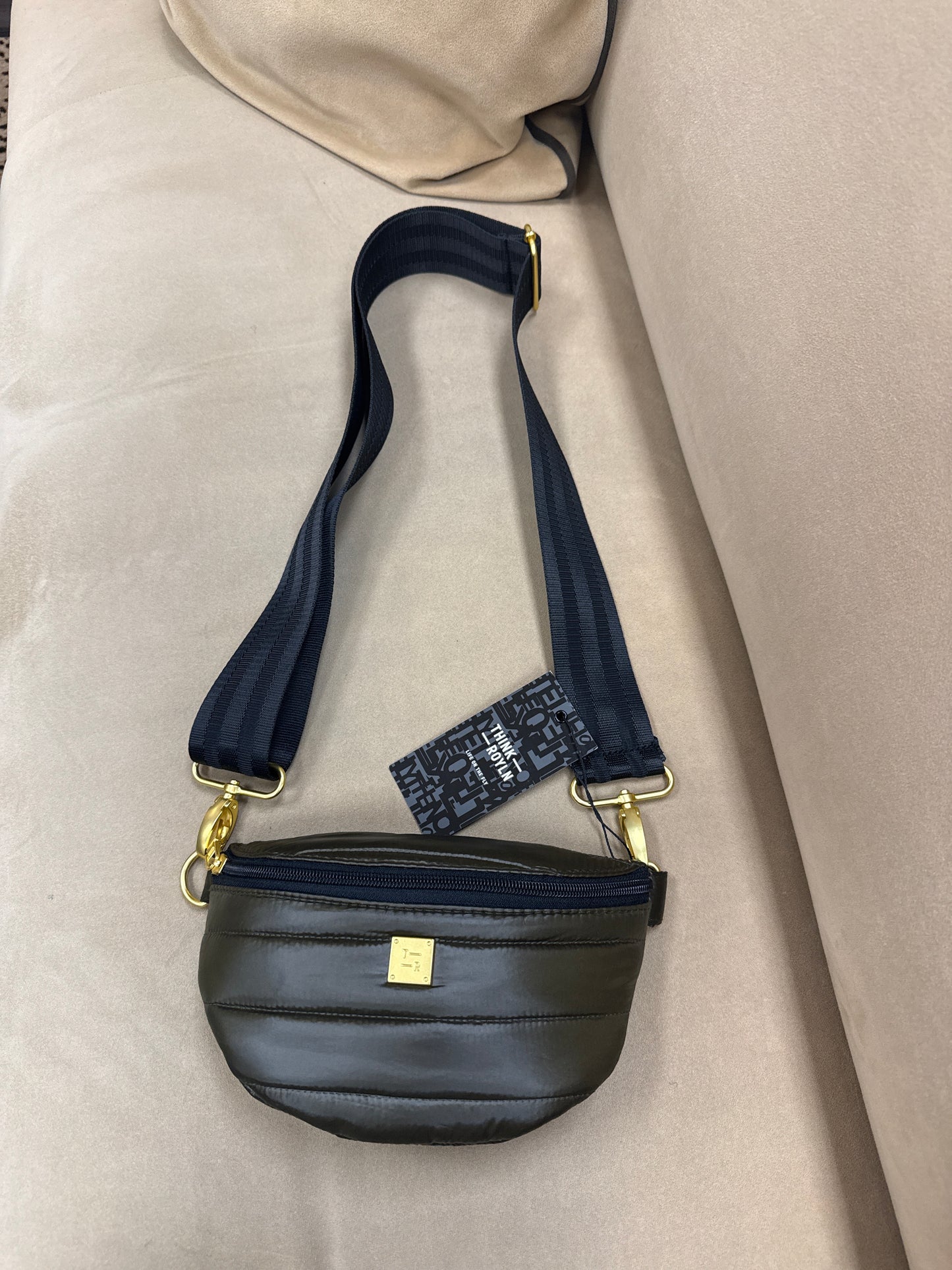 THINK ROYLN- Shining Star in Shiny Dark Olive