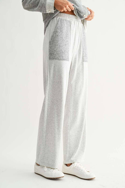 JOH APPAREL Jeannie Pants Heather Grey