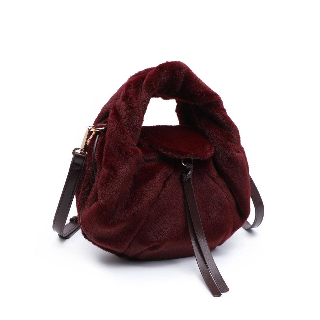 [Moda Luxe - Wynter Crossbody: Leopard], [Handbags], [Moda Luxe], [Plum Bottom].