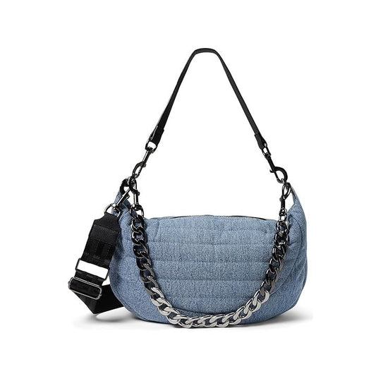 THINK ROYLN - Elton Hobo Crossbody - Light Denim