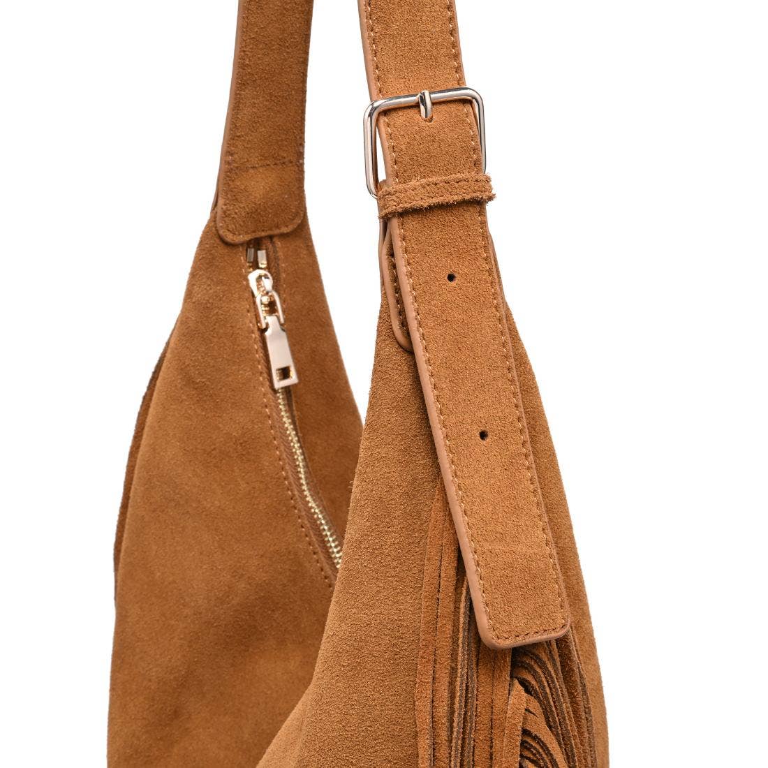 [Moda Luxe - Reba Hobo: Caramel], [Handbag], [Moda Luxe], [Plum Bottom].