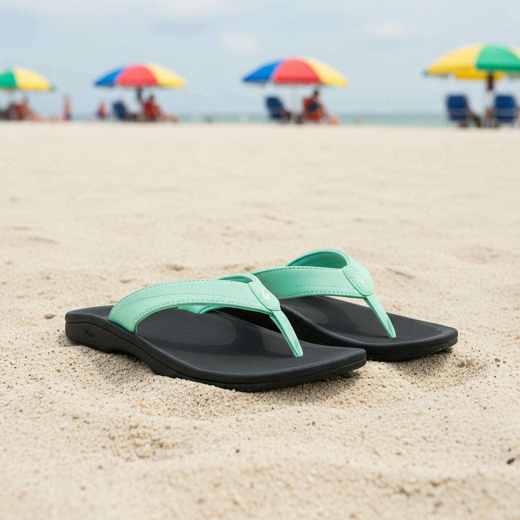 OLUKAI Ohana flip flop, Sandals, Olukai, Plum Bottom