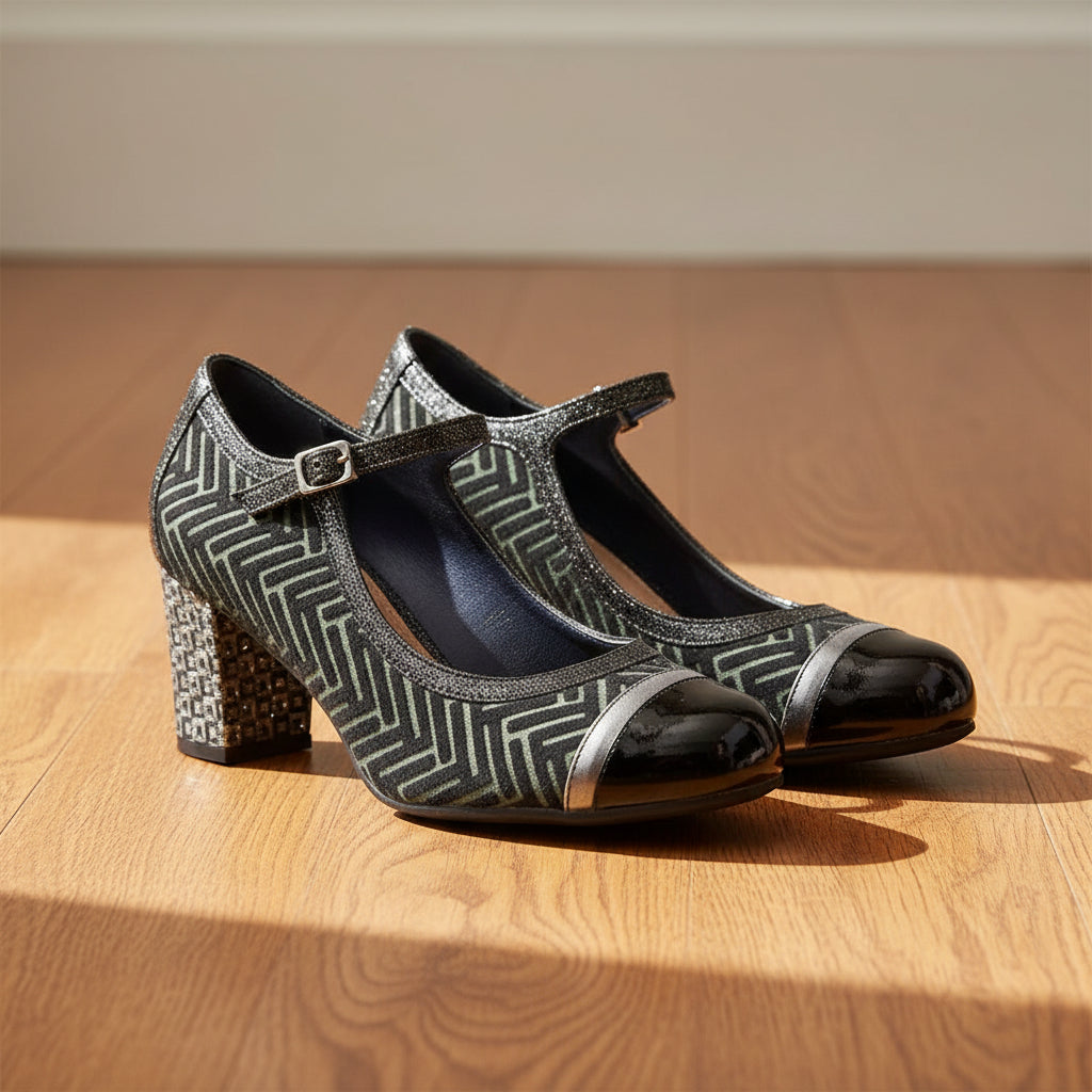 FLUCHOS Rodin D8669, Pumps, FLUCHOS, Plum Bottom