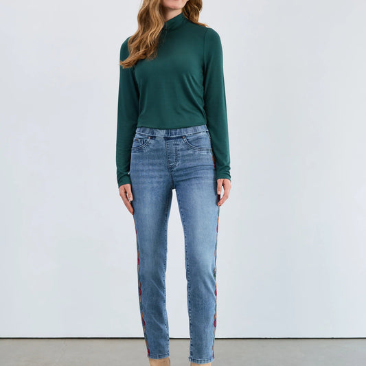 FDJ - Pull On Pencil Ankle Denim