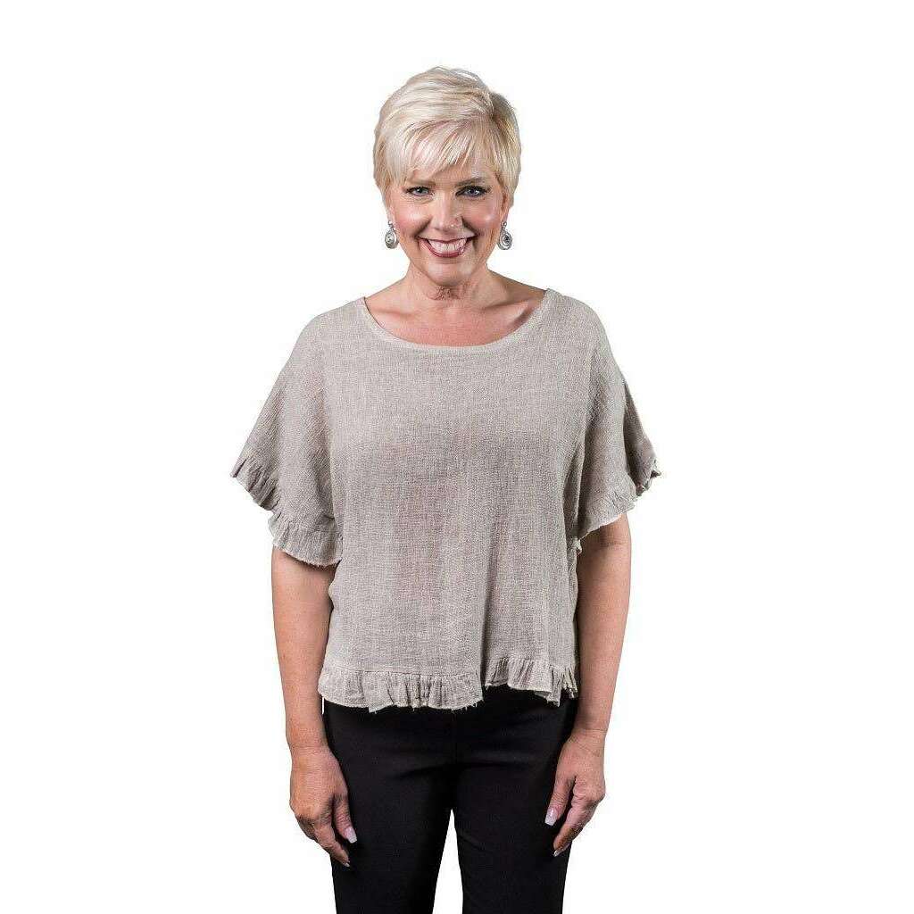 tina-stephens-italytees-by-tina---kinslee-linencotton-ruffle-top-bss173-001-blacktopstina-stephens-italytees-by-tinaplum-bottom-35914473