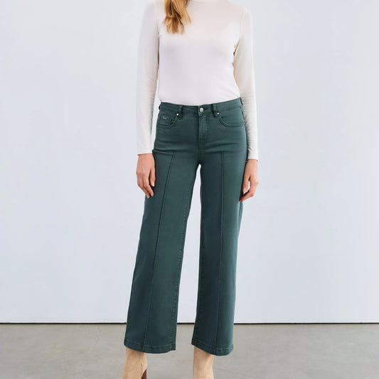 FDJ - Olivia Wide Leg Denim - Spruce