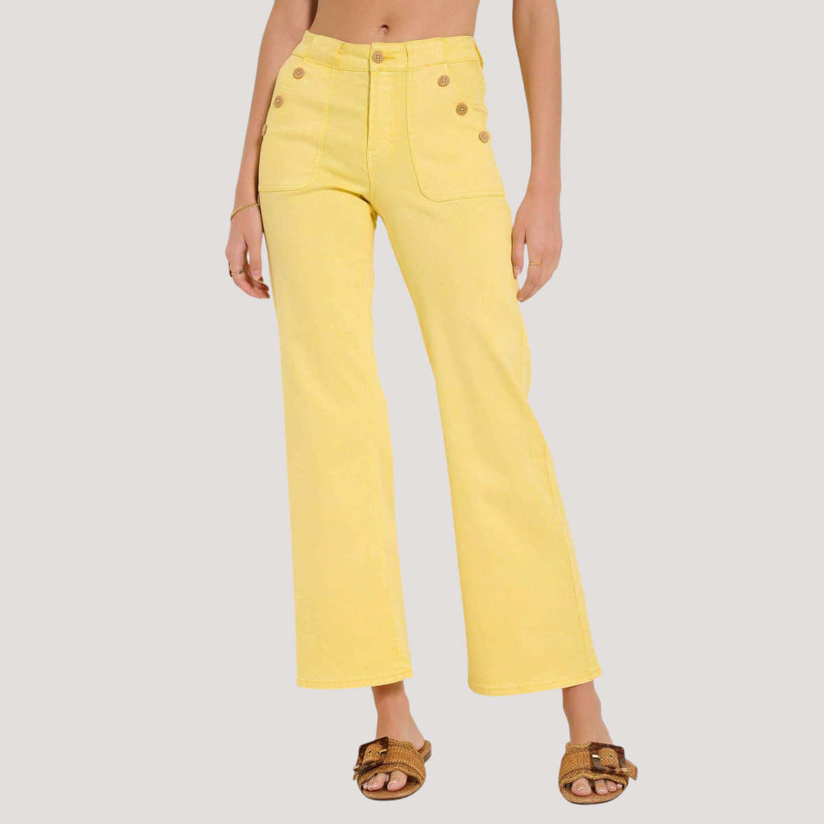 Seventy Eight and Sunny (SEAS)-Acacia Twill Pant, CLOTHING, Seventy Eight and Sunny (SEAS), Plum Bottom
