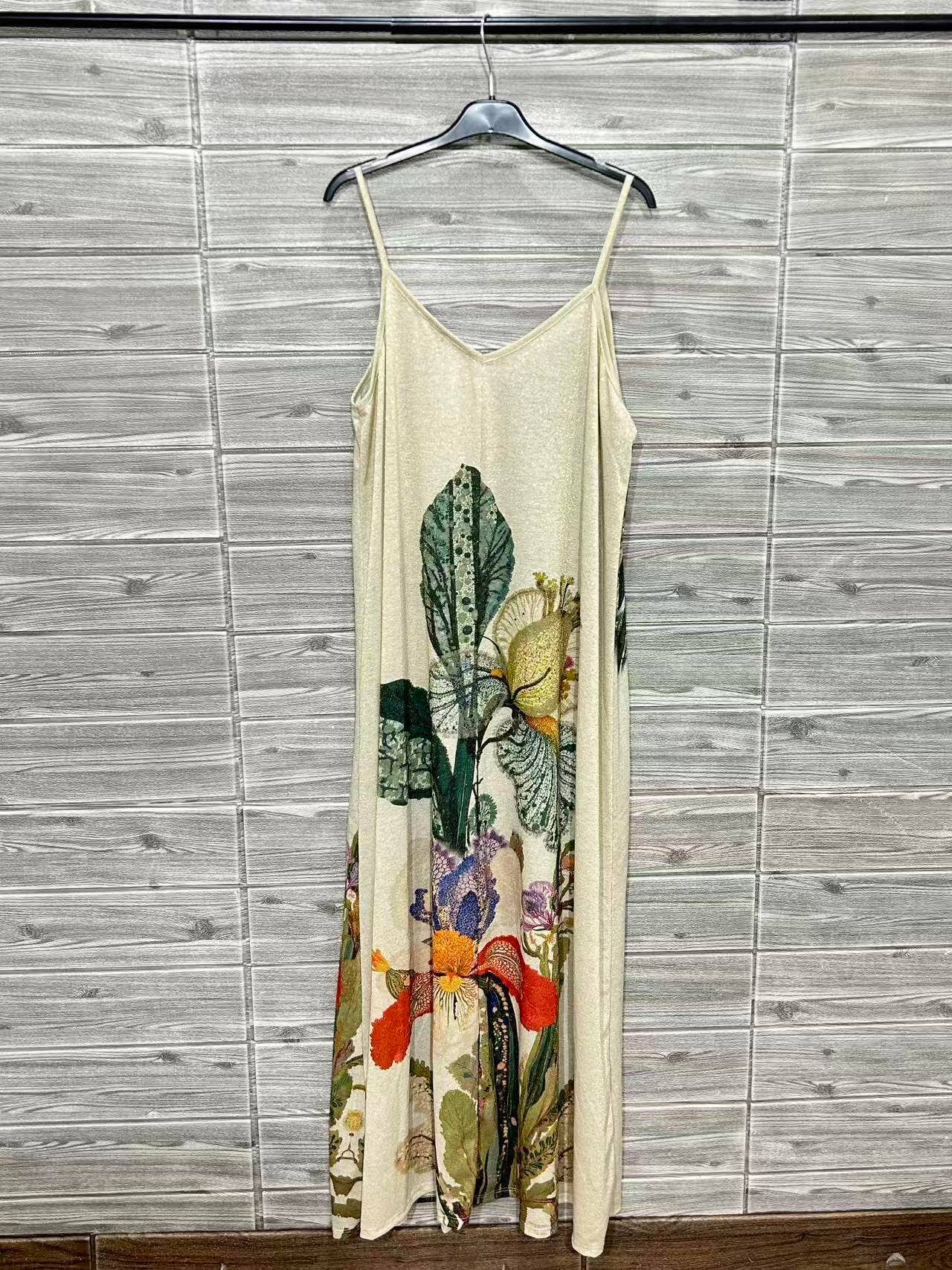 [LOOWIE - ZOPDGR Printed Dress Green], [Dresses], [LOOWIE], [Plum Bottom].