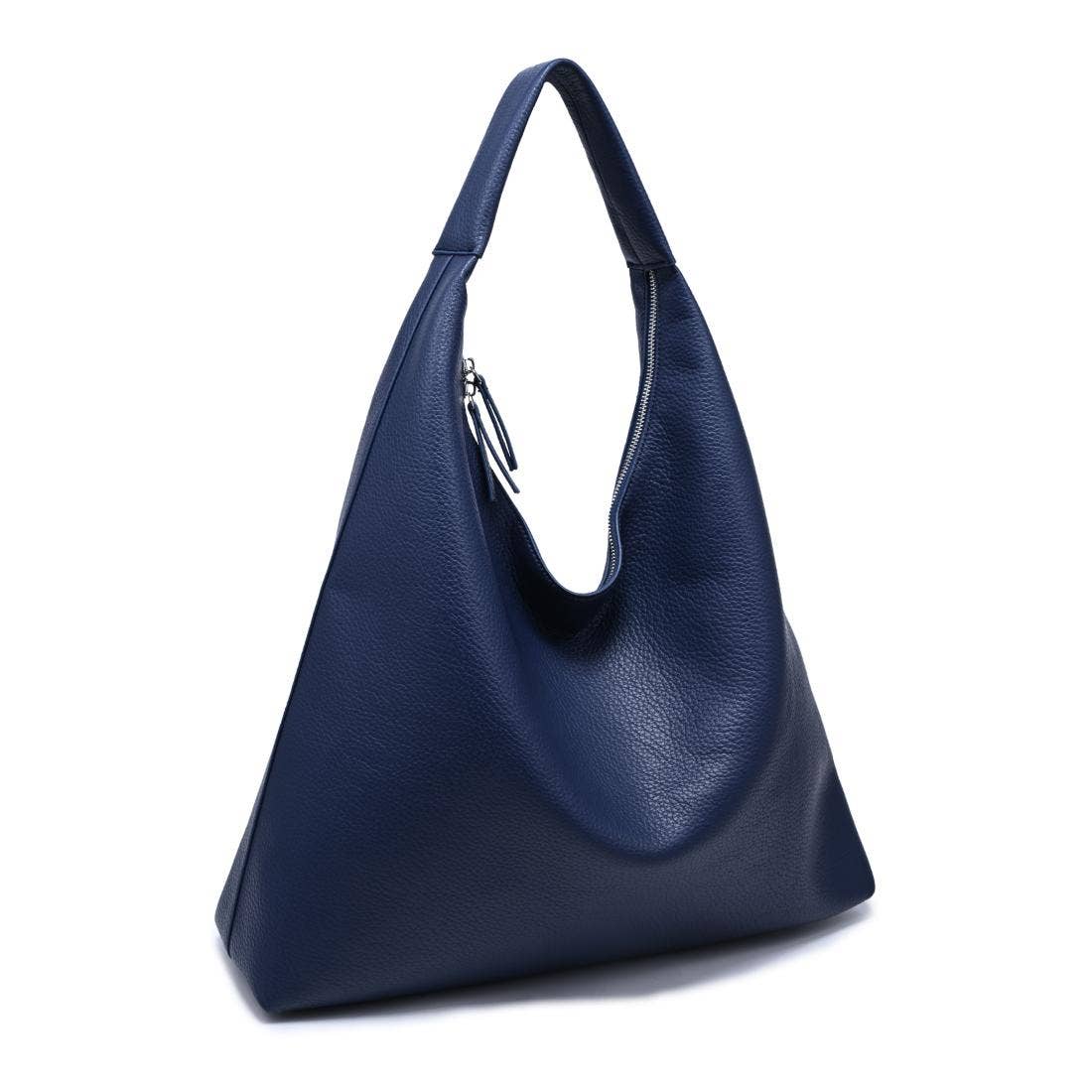 [Moda Luxe - Lori Hobo: Navy], [Handbags], [Moda Luxe], [Plum Bottom].