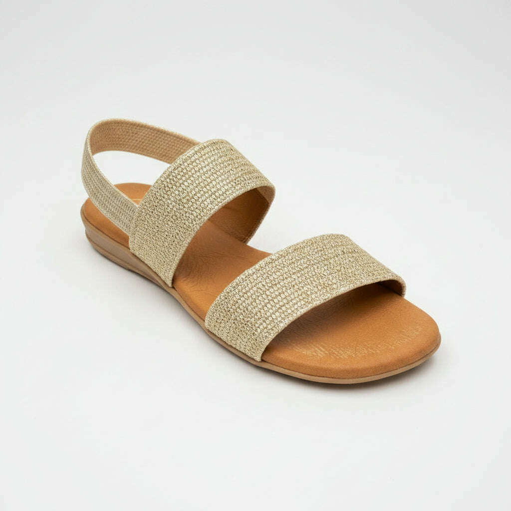 ANDRE ASSOUS Nigella Woven Sandal, Sandals, Andre Assous, Plum Bottom