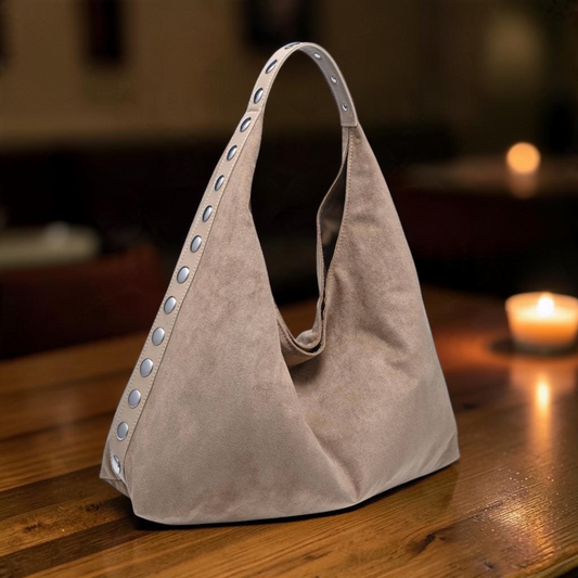 [Moda Luxe - Kassi Hobo: Mushroom], [Handbags], [Moda Luxe], [Plum Bottom].