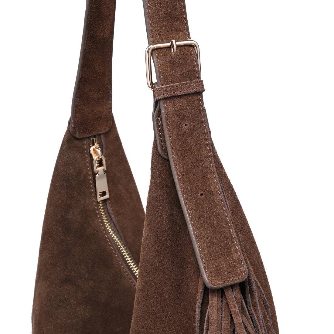 [Moda Luxe - Reba Hobo: Olive], [Handbag], [Moda Luxe], [Plum Bottom].