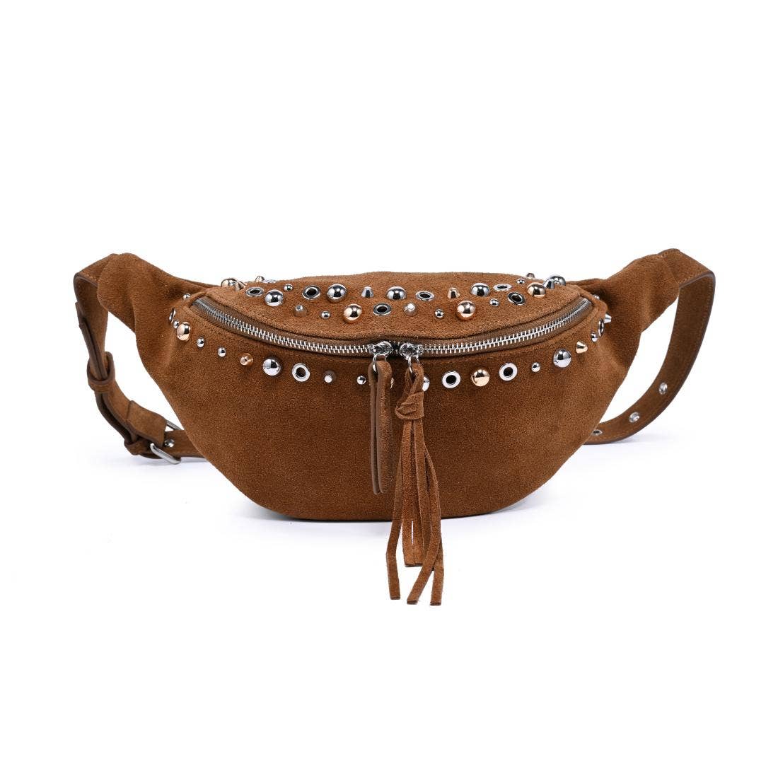 [Moda Luxe - Star Belt Bag: Cognac], [], [Moda Luxe], [Plum Bottom].