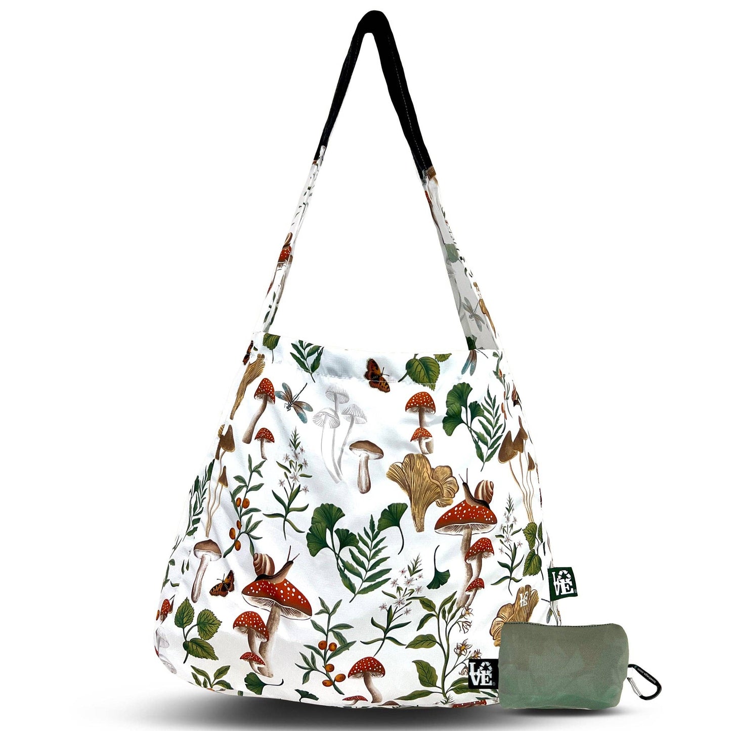 [Love Bags - Stash It - Shroom Garden], [], [Love Bags], [Plum Bottom].