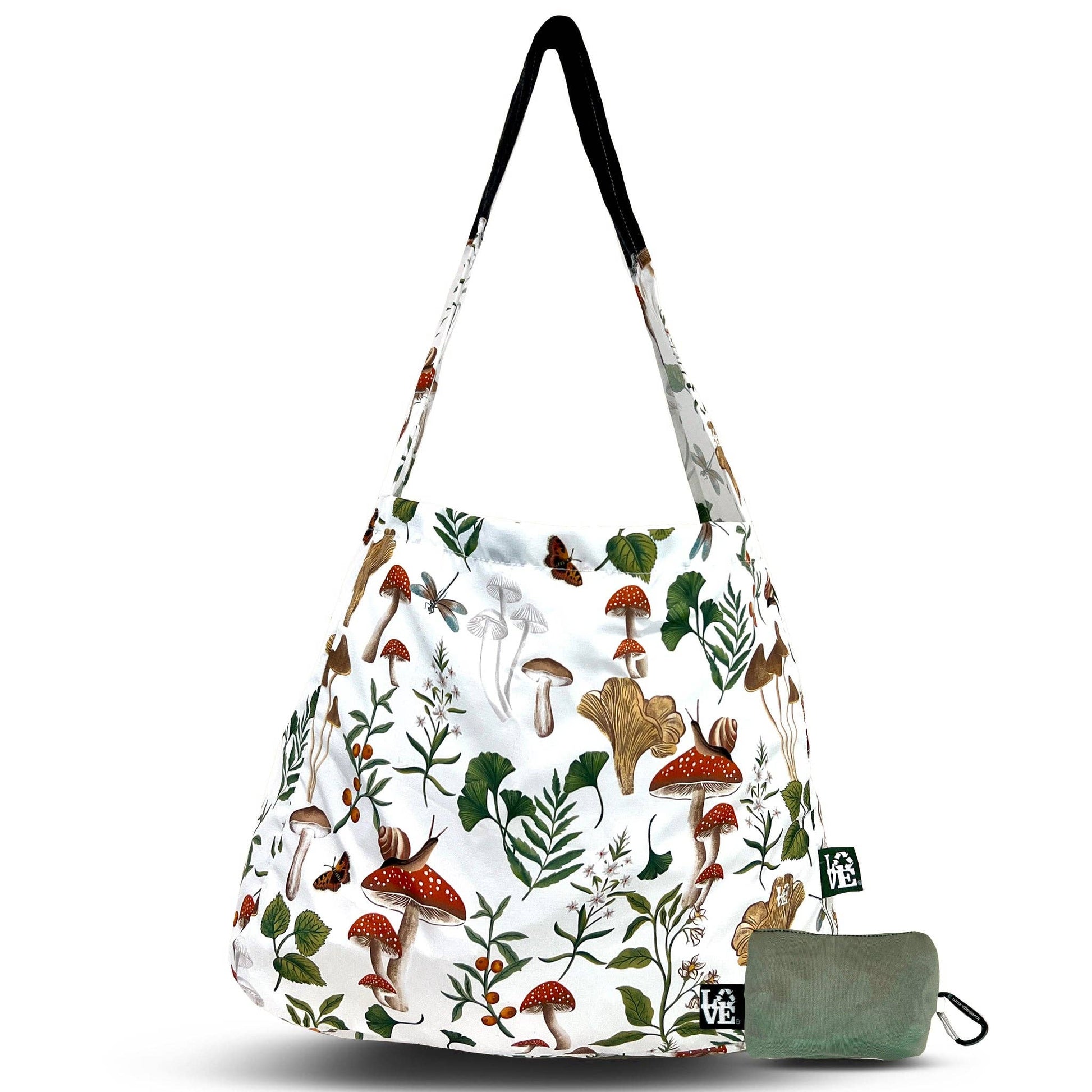 [Love Bags - Stash It - Shroom Garden], [], [Love Bags], [Plum Bottom].