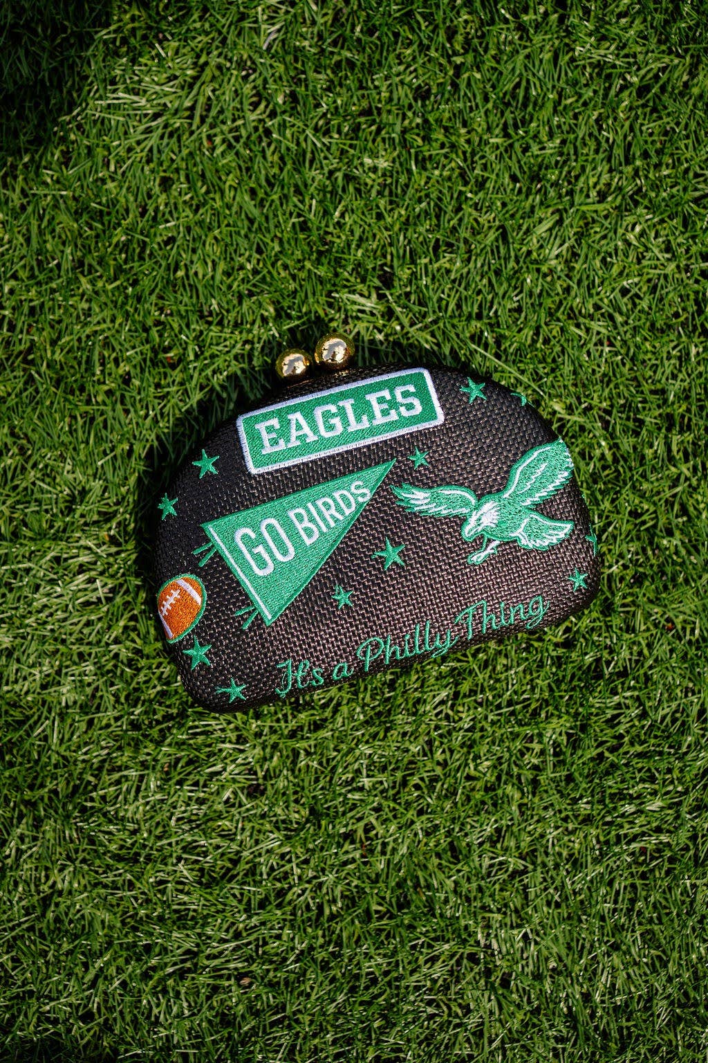 [Lisi Lerch - GO BIRDS-  Embroidered Clutch - WS], [], [Lisi Lerch], [Plum Bottom].
