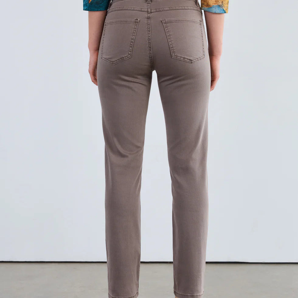 FDJ - Christina Straight Leg Denim - Taupe
