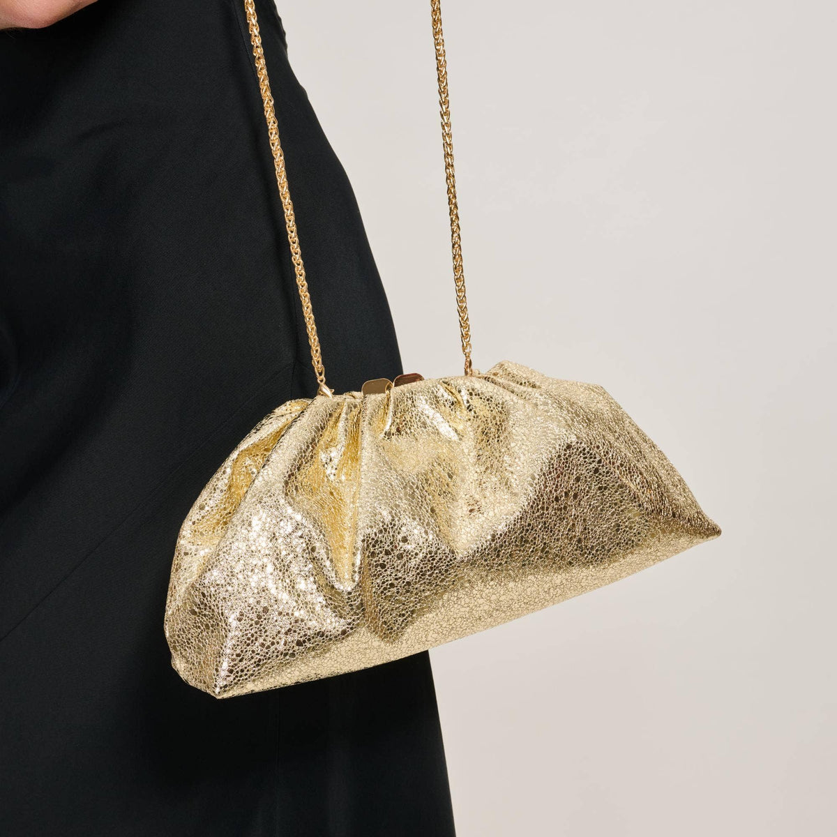 [Moda Luxe - Elegance in Motion Crossbody: Gold], [Handbags], [Moda Luxe], [Plum Bottom].