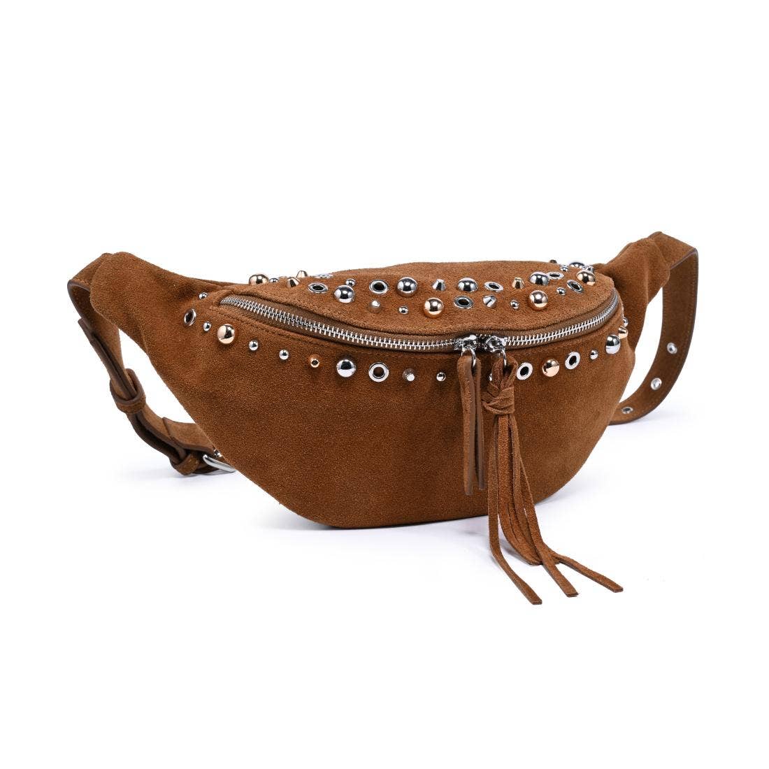 [Moda Luxe - Star Belt Bag: Cognac], [], [Moda Luxe], [Plum Bottom].