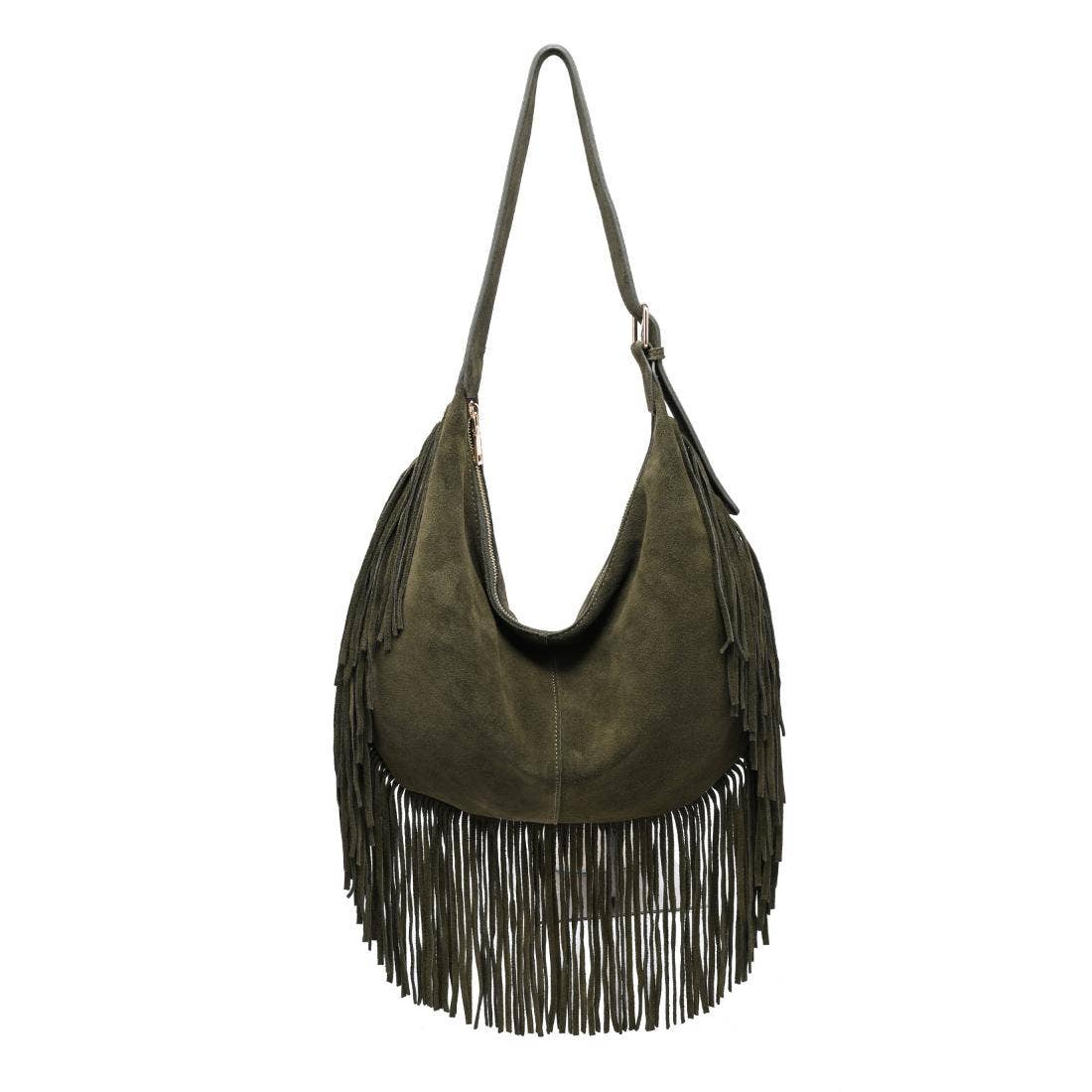 [Moda Luxe - Reba Hobo: Caramel], [Handbag], [Moda Luxe], [Plum Bottom].