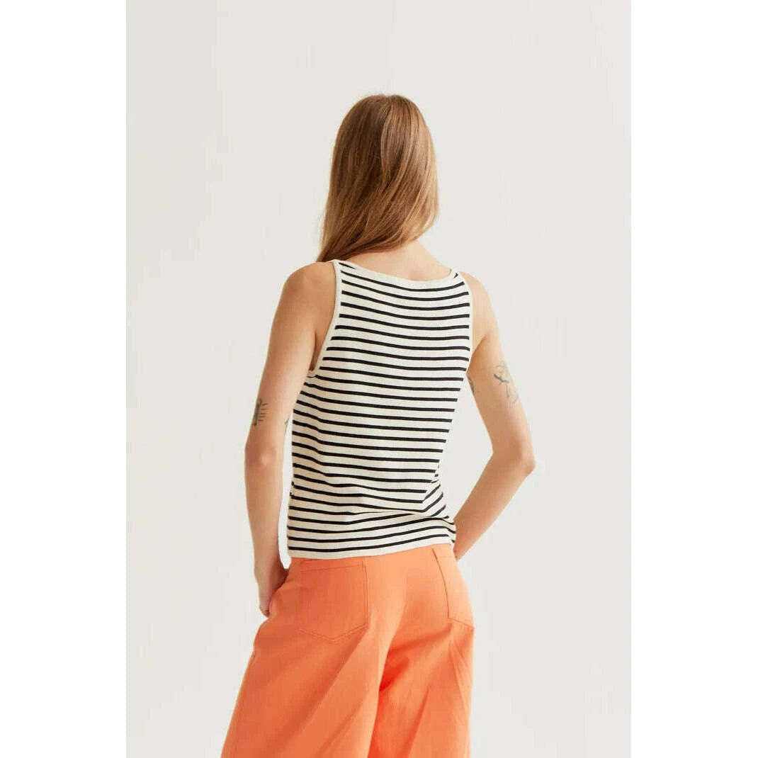 compania-fantastica-black-and-white-striped-top-with-flowertopsplum-bottomplum-bottom-35913661