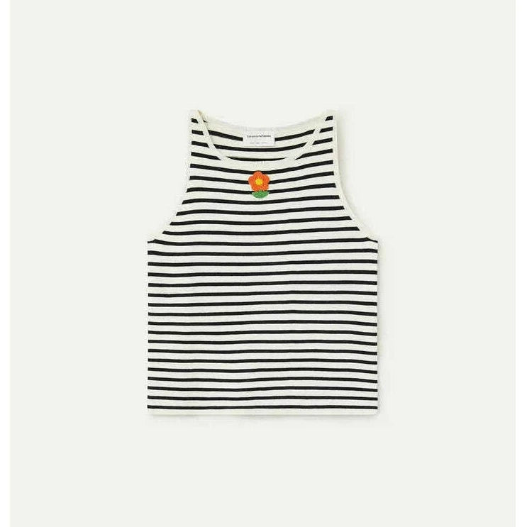compania-fantastica-black-and-white-striped-top-with-flowertopsplum-bottomplum-bottom-35913659