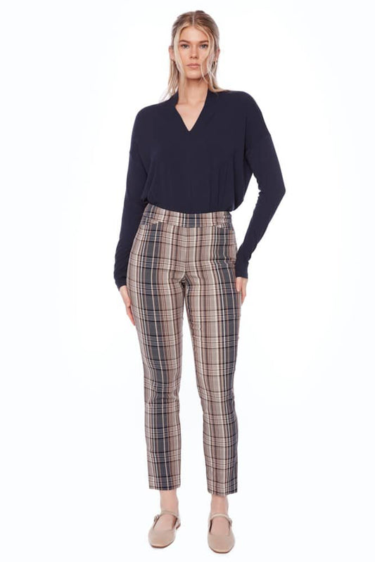 Up! - Waterford Plaid Techno Full Length Pant