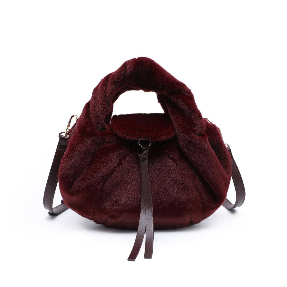 [Moda Luxe - Wynter Crossbody: Leopard], [Handbags], [Moda Luxe], [Plum Bottom].