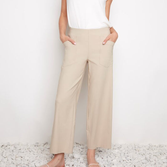 UP! 68892 Techno Core Wide Leg Pant Navy or Sand