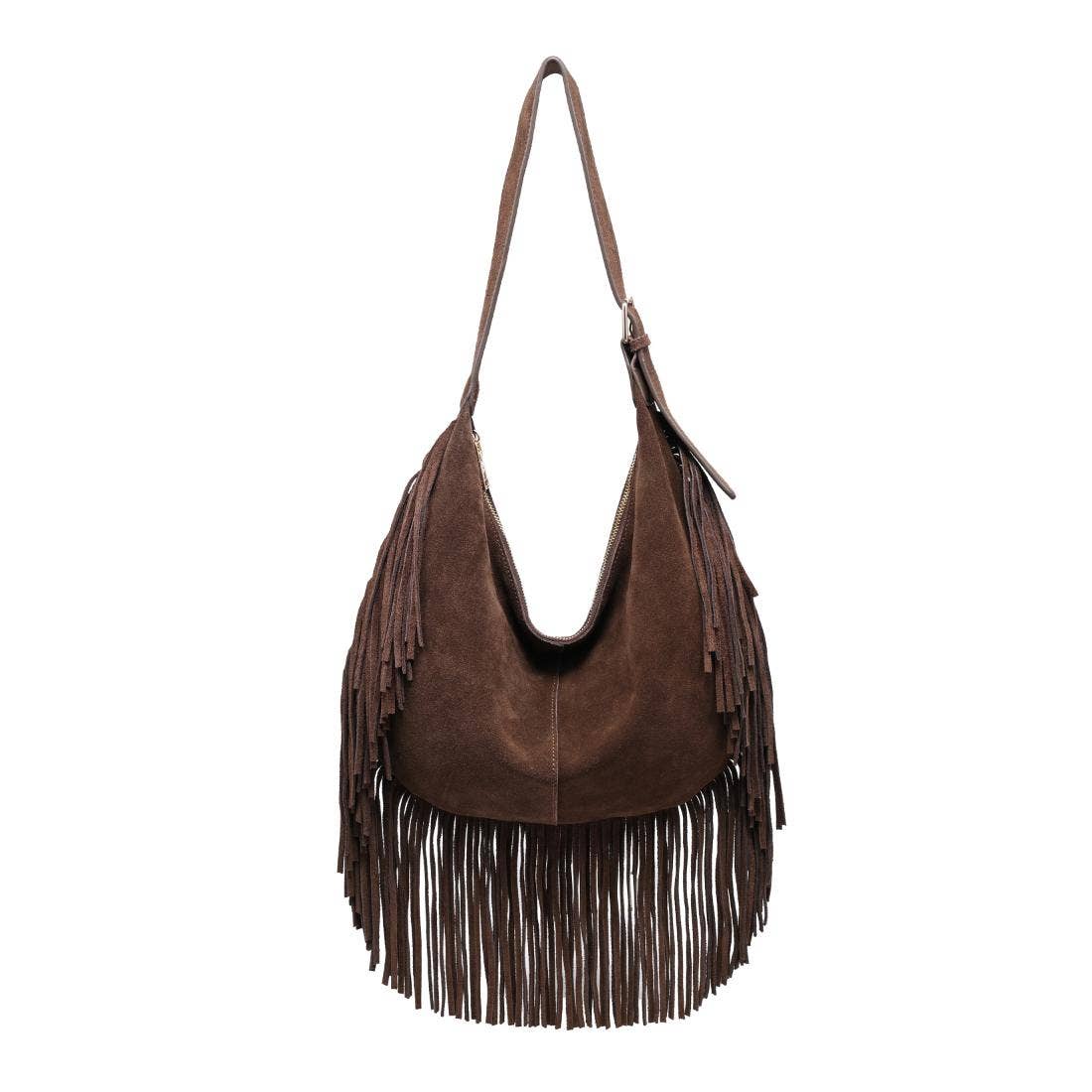 [Moda Luxe - Reba Hobo: Caramel], [Handbag], [Moda Luxe], [Plum Bottom].