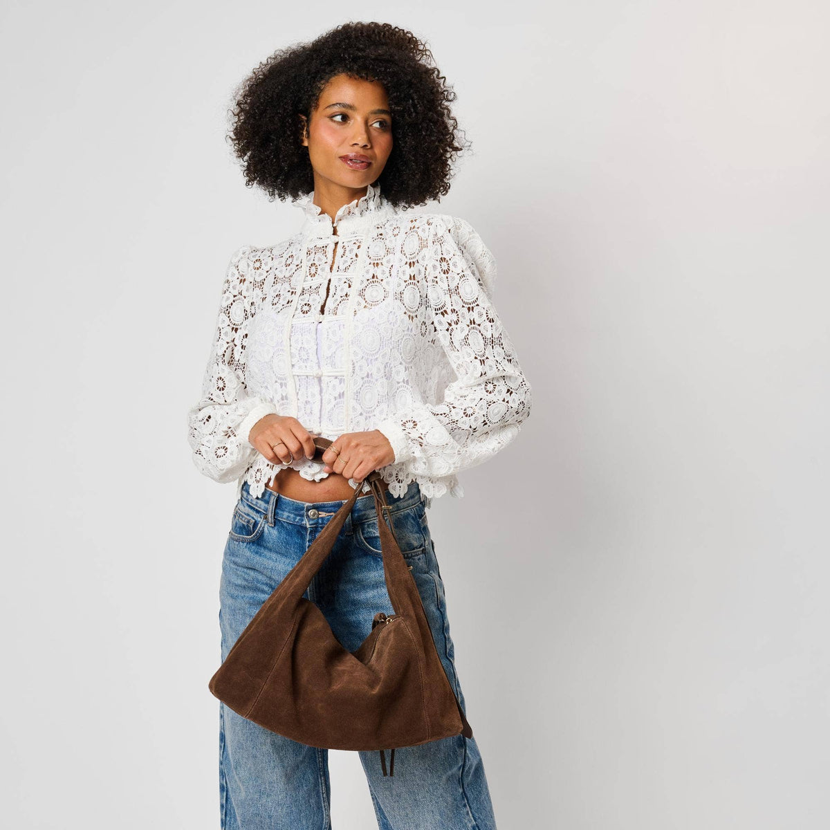 [Moda Luxe - Kelsea Satchel: Caramel], [Handbags], [Moda Luxe], [Plum Bottom].