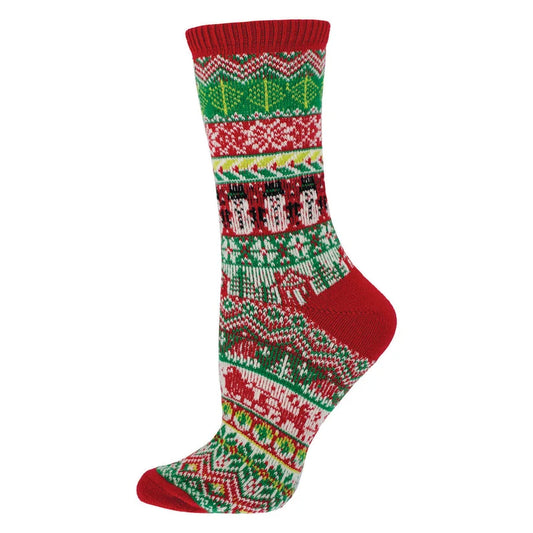 [SOCKSMITH Tis The Season socks], [SOCKS], [SOCKSMITH], [Plum Bottom].