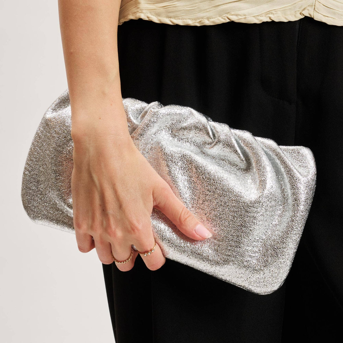 [Moda Luxe - Fancy Clutch: Gold], [], [Moda Luxe], [Plum Bottom].