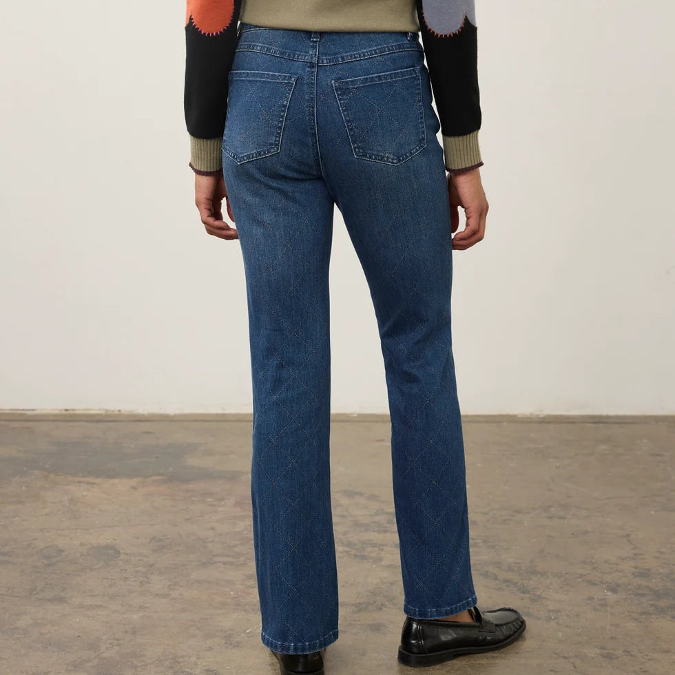 FDJ Olivia Bootcut Denim Dark Wash