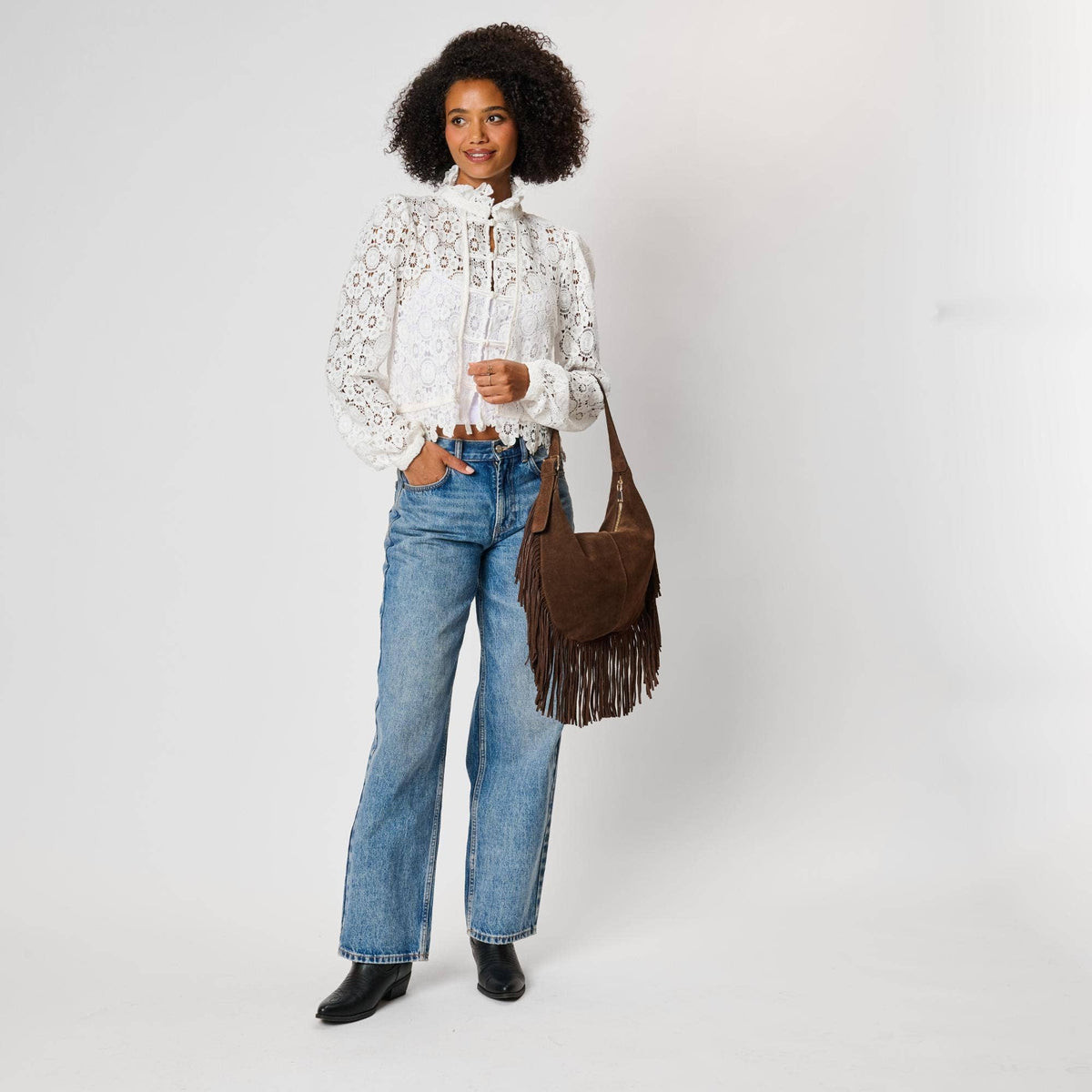 [Moda Luxe - Reba Hobo: Caramel], [Handbag], [Moda Luxe], [Plum Bottom].