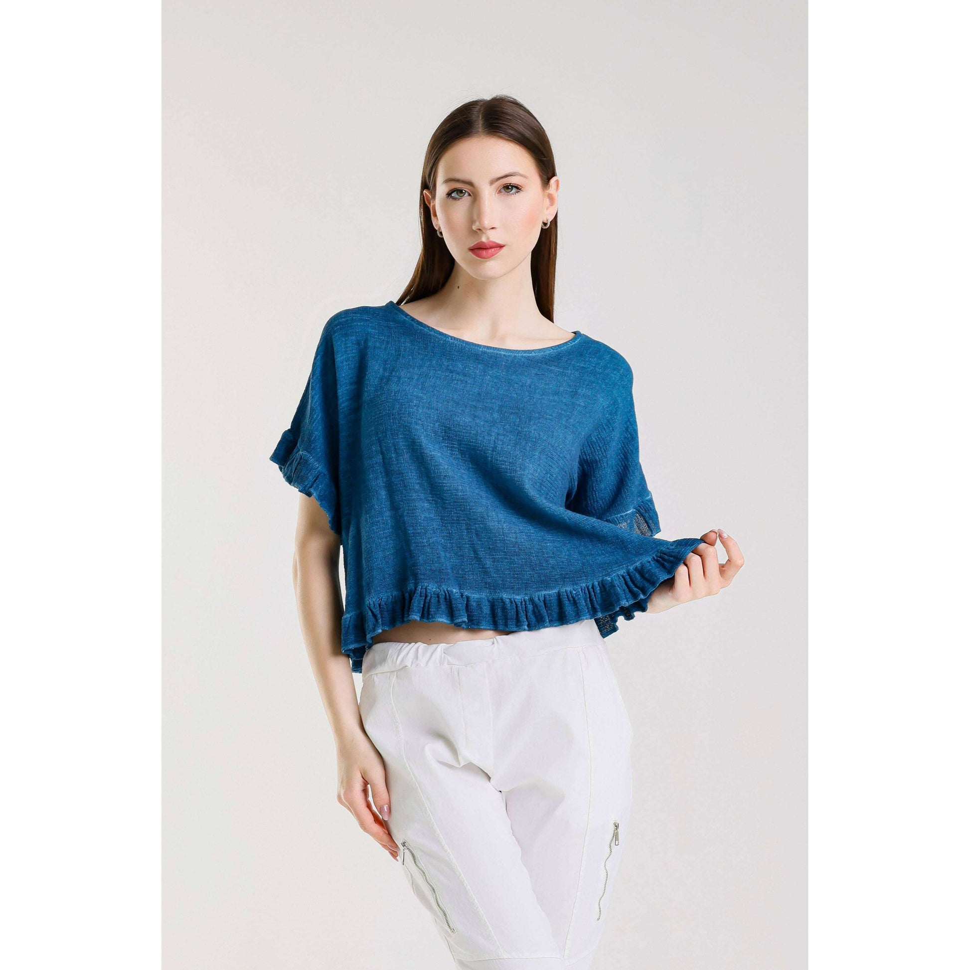 tina-stephens-italytees-by-tina---kinslee-linencotton-ruffle-top-bss173-509-eggplant-enzymetopstina-stephens-italytees-by-tinaplum-bottom-35914442
