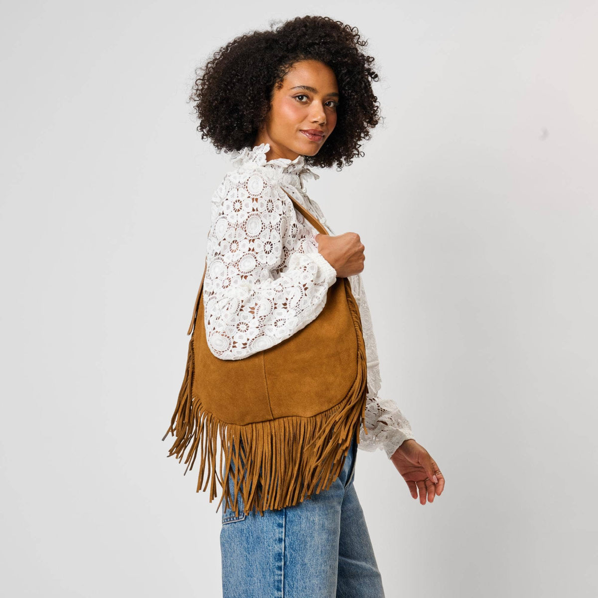 [Moda Luxe - Reba Hobo: Olive], [Handbag], [Moda Luxe], [Plum Bottom].