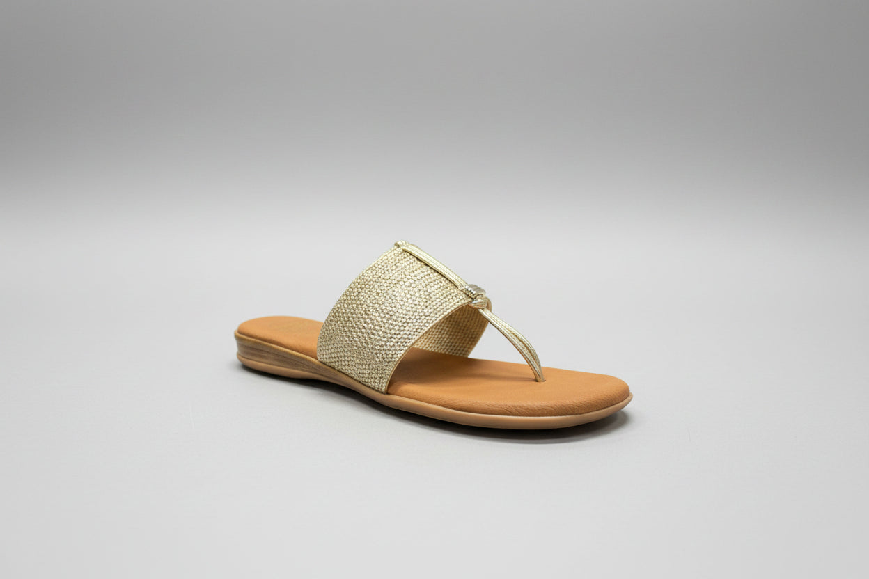 ANDRE ASSOUS Nice Sandal Platino