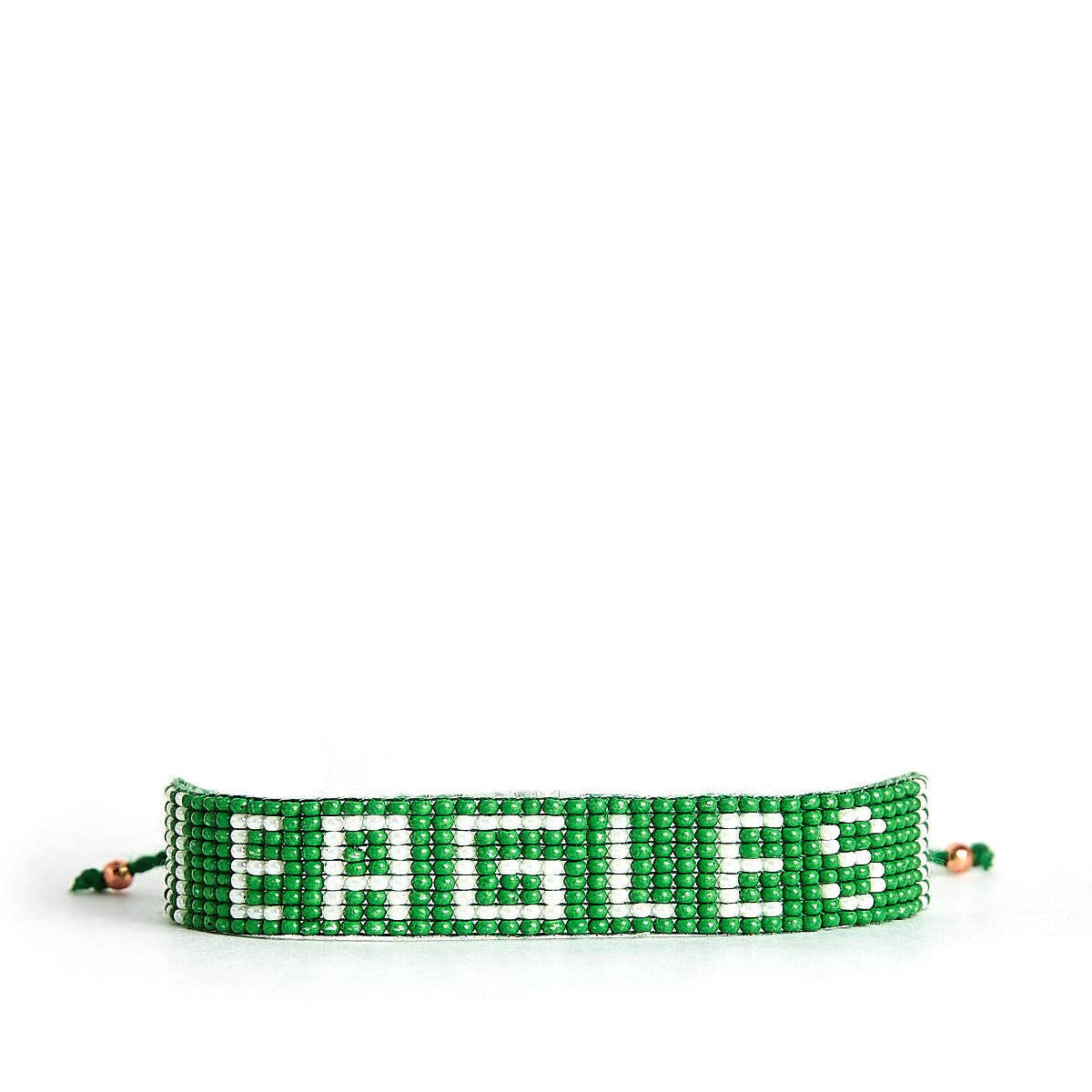 [Lisi Lerch - Eagles - Beaded Bracelet - WS: Eagles], [Bracelets], [Lisi Lerch], [Plum Bottom].