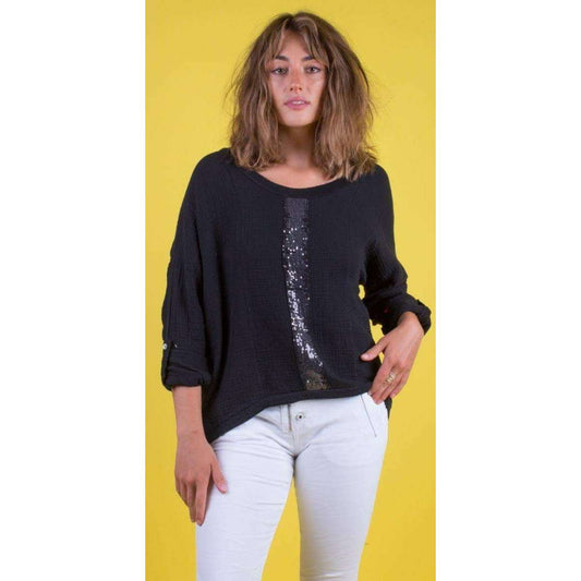 gigi-moda---gauze-top-with-sequin-detail-blackclothinggigi-modaplum-bottom-35925295