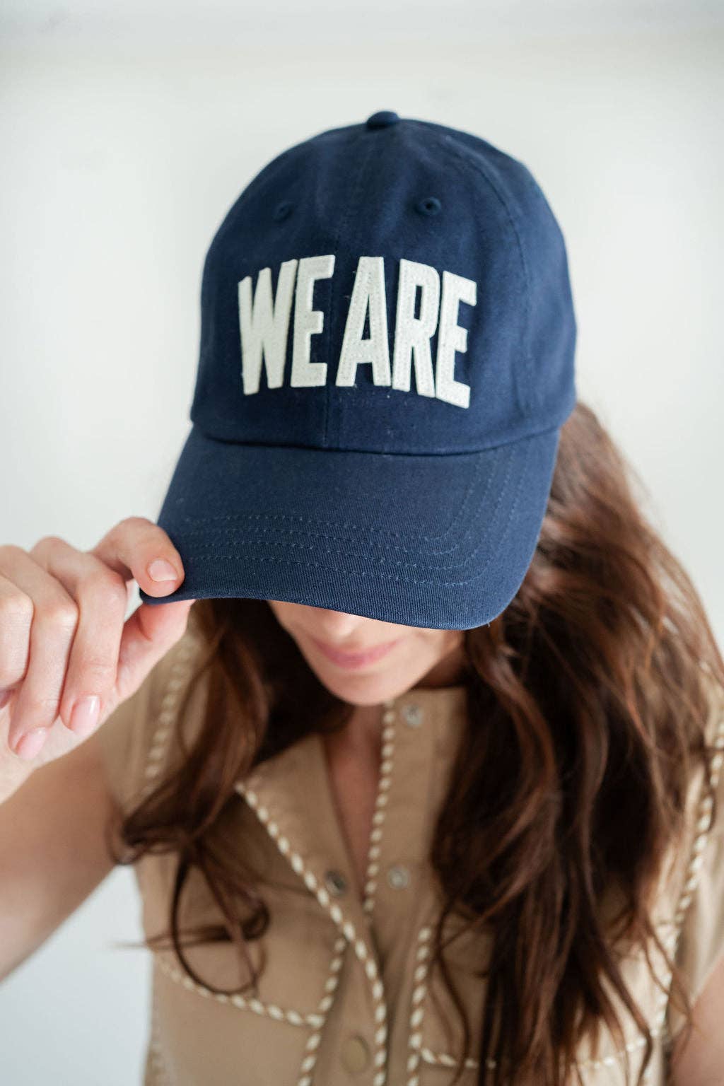 [Lisi Lerch - WE ARE - Baseball Hat - WS], [Hats], [Lisi Lerch], [Plum Bottom].