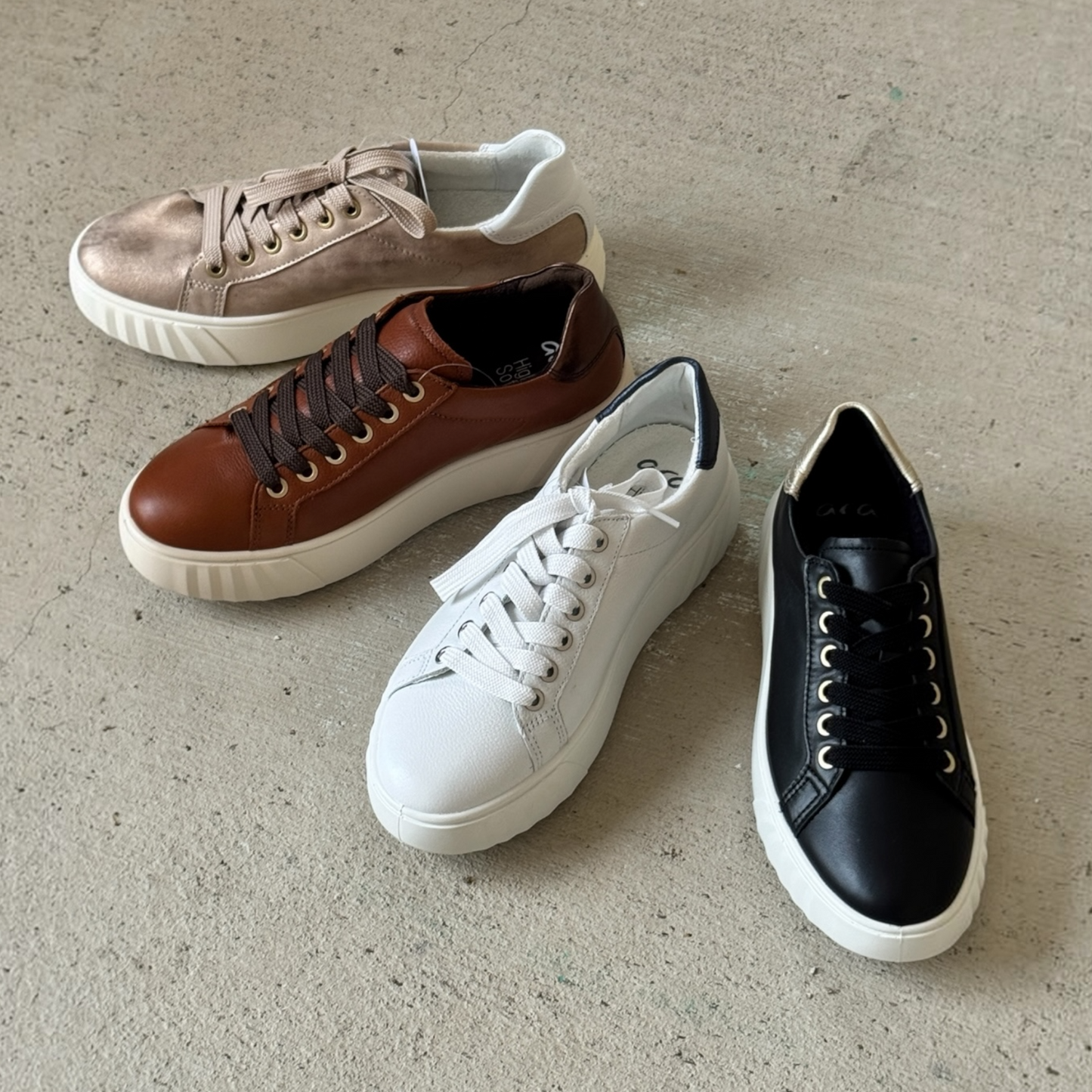 ARA 46523 Mikky Sneaker, Sneakers, Ara, Plum Bottom