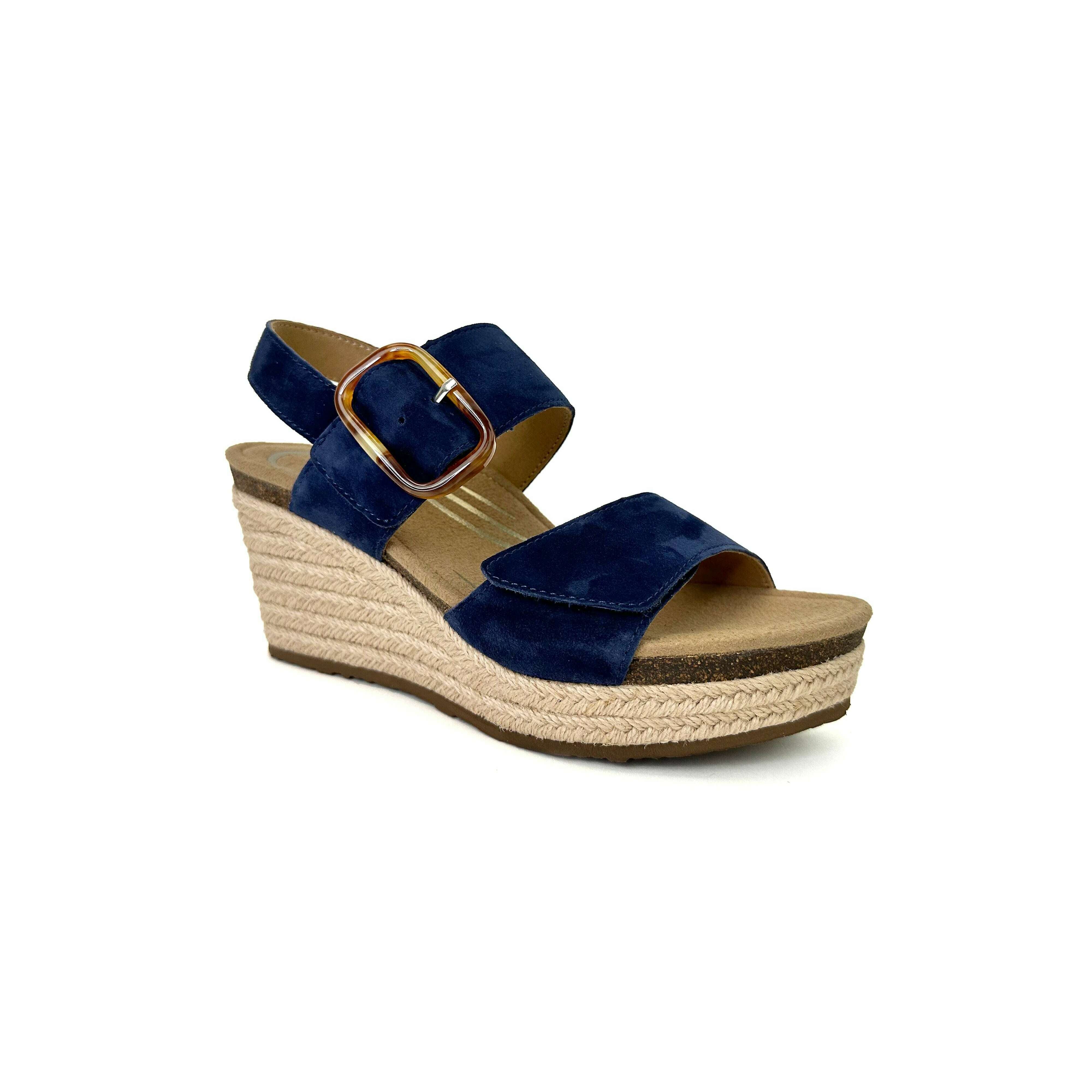 AETREX Ashley Wedge Sandal | Plum Bottom